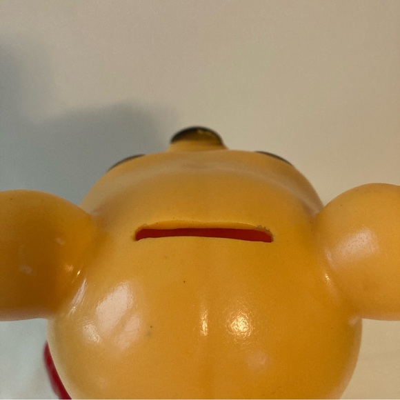 Vintage 1970’s Sears Winnie the Pooh Blow Mold Coin Bank Walt Disney Production - Picture 7 of 9